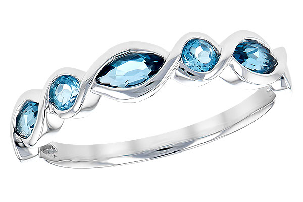 G282-03595: LDS RG .60 TW BLUE TOPAZ