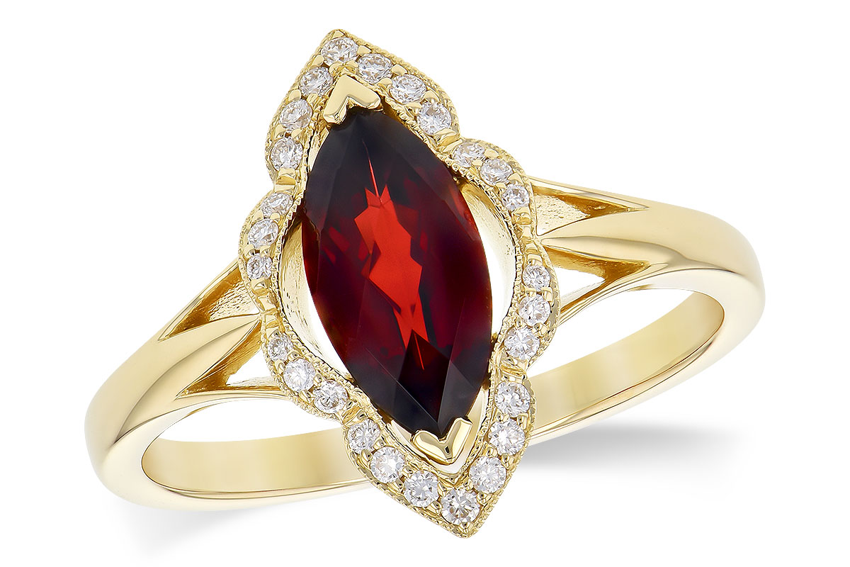 G282-08104: LDS RG 1.25 GARNET 1.36 TGW