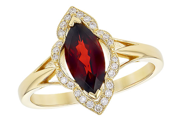 G282-08104: LDS RG 1.25 GARNET 1.36 TGW