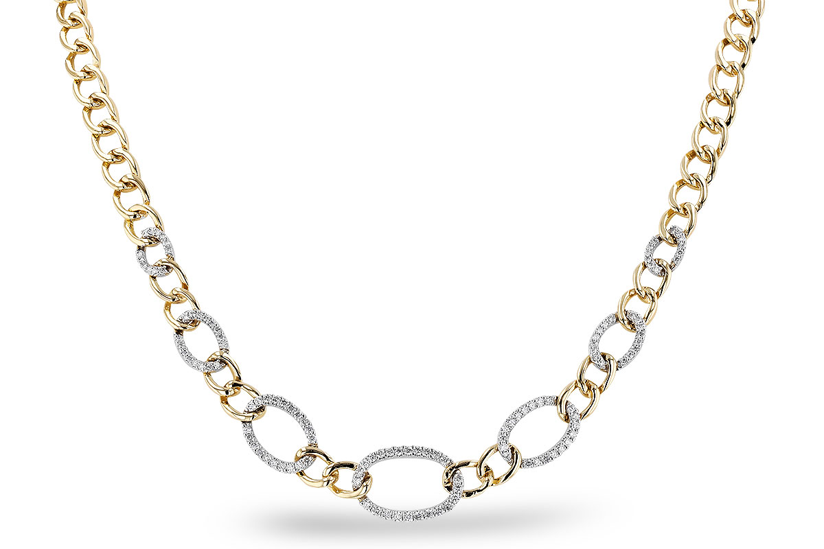 G282-92704: NECKLACE 1.15 TW (17")