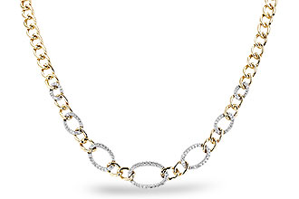 G282-92704: NECKLACE 1.15 TW (17 INCHES)