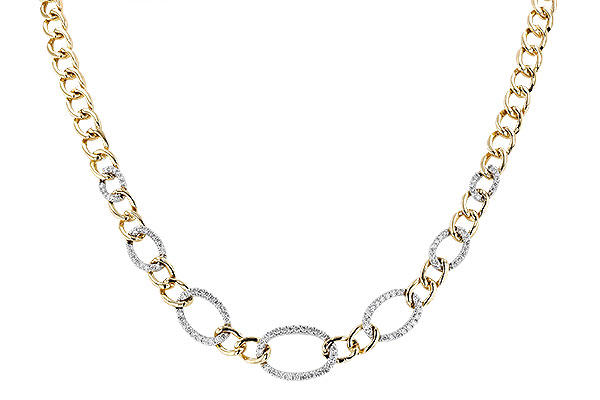 G282-92704: NECKLACE 1.15 TW (17")
