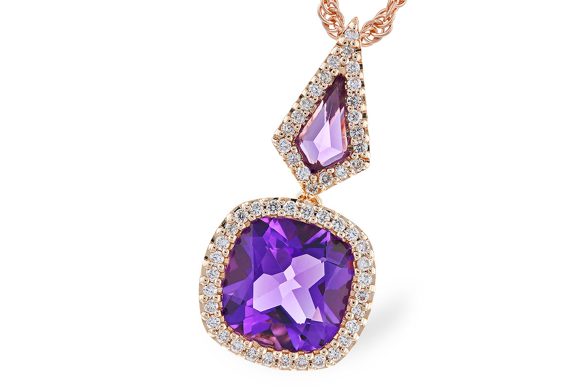 G282-95377: NECK 1.80 TW AMETHYST 1.96 TGW