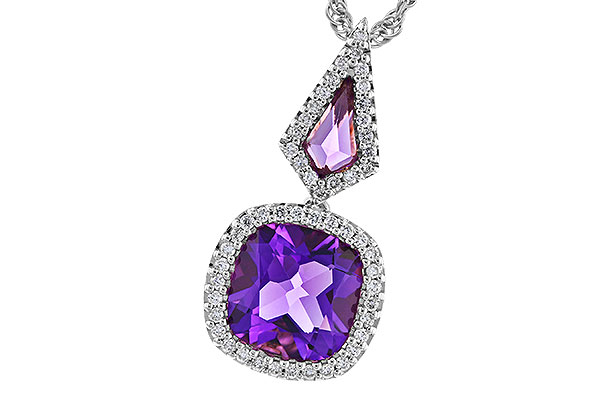 G282-95377: NECK 1.80 TW AMETHYST 1.96 TGW