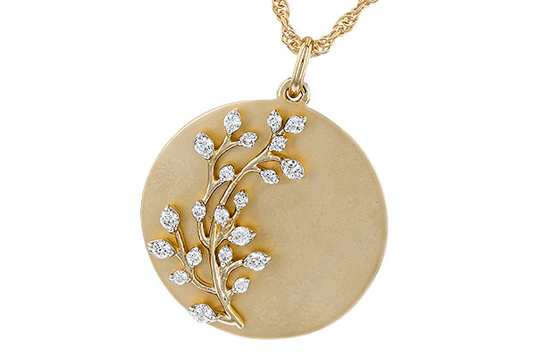 G283-82668: NECKLACE .24 TW
