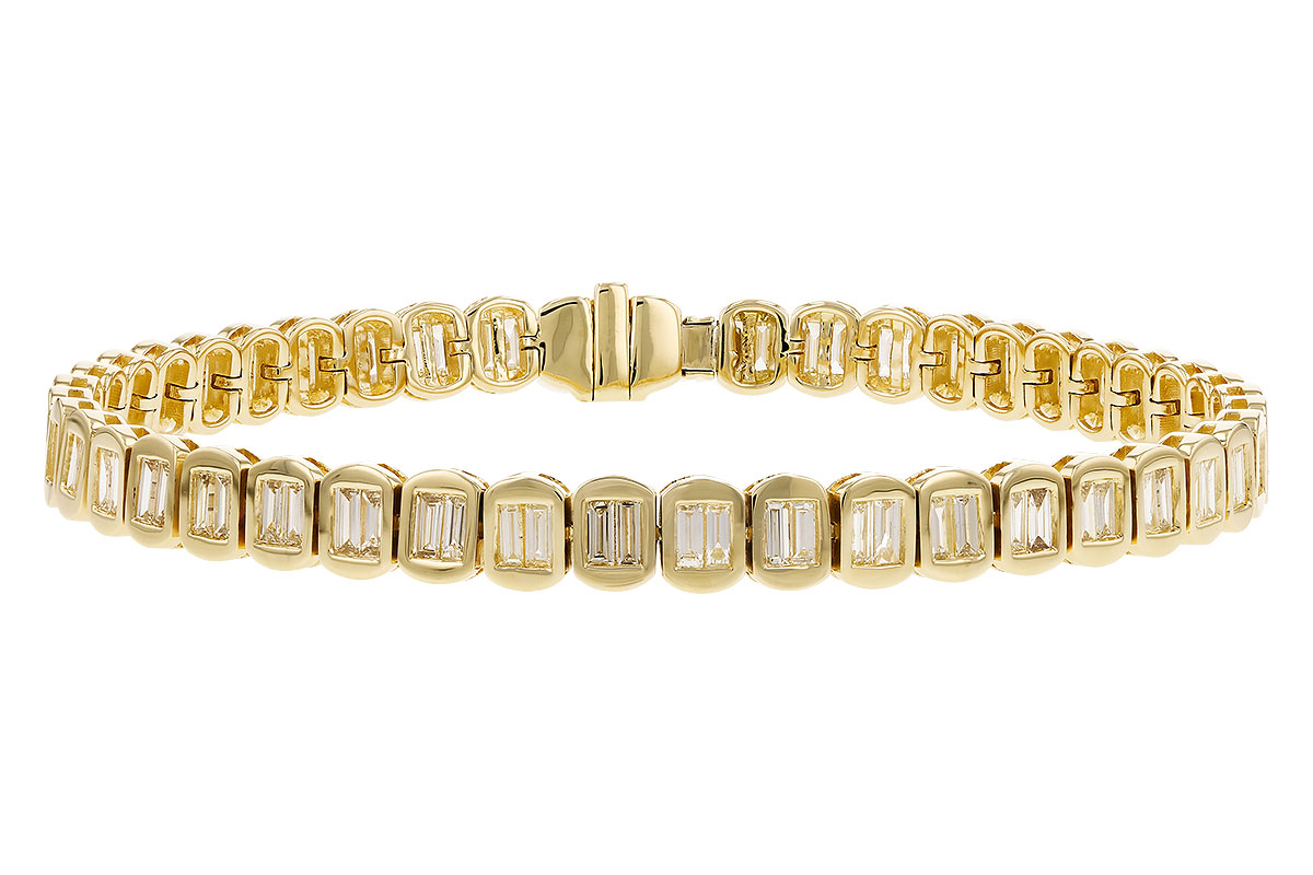 G283-82704: BRACELET 2.30 TW BAGUETTE (7")
