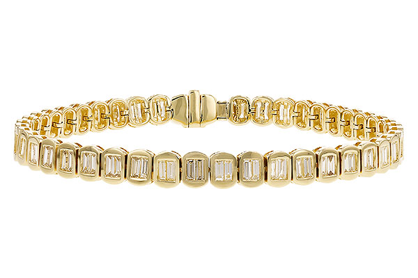 G283-82704: BRACELET 2.30 TW BAGUETTE (7")