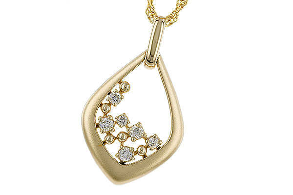 G283-84504: NECKLACE .25 TW
