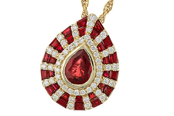 G283-86341: NECK 2.05 TW RUBY 2.29 TGW (7x5MM PS)