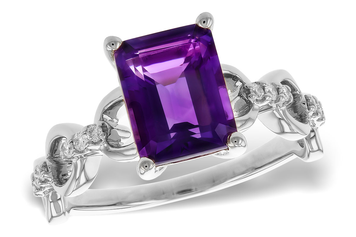 G283-89023: LDS RG 1.95 AMETHYST 2.05 TGW (9x7MM AMY)