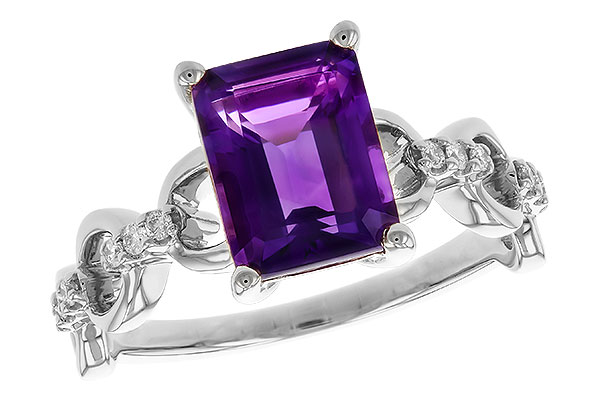 G283-89023: LDS RG 1.95 AMETHYST 2.05 TGW (9x7MM AMY)