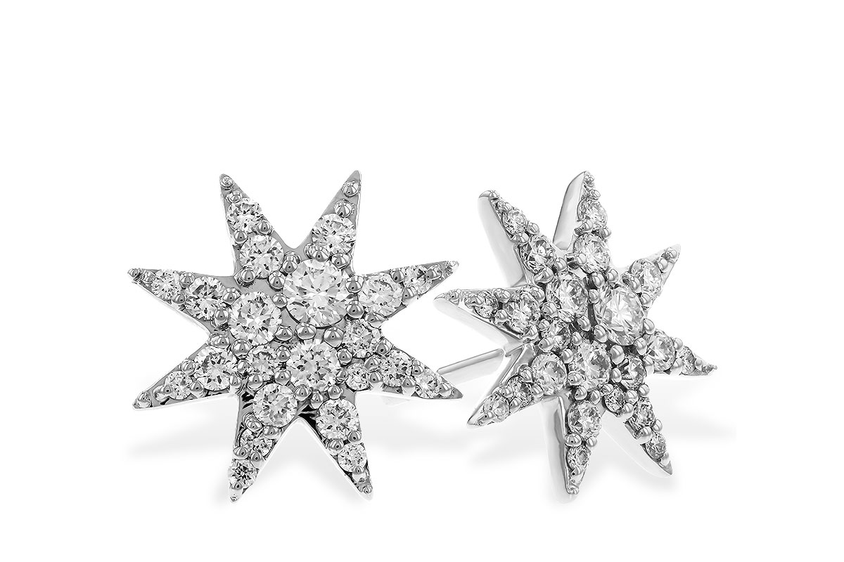 G283-89032: EARRINGS .50 TW