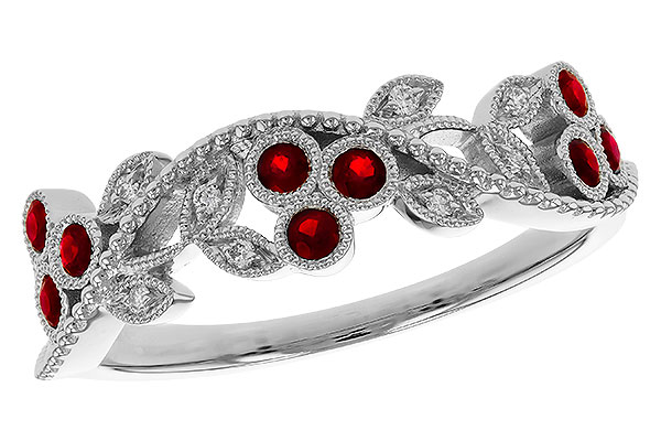 G283-90823: LDS DIA RG .22 RUBY TW .28 TGW