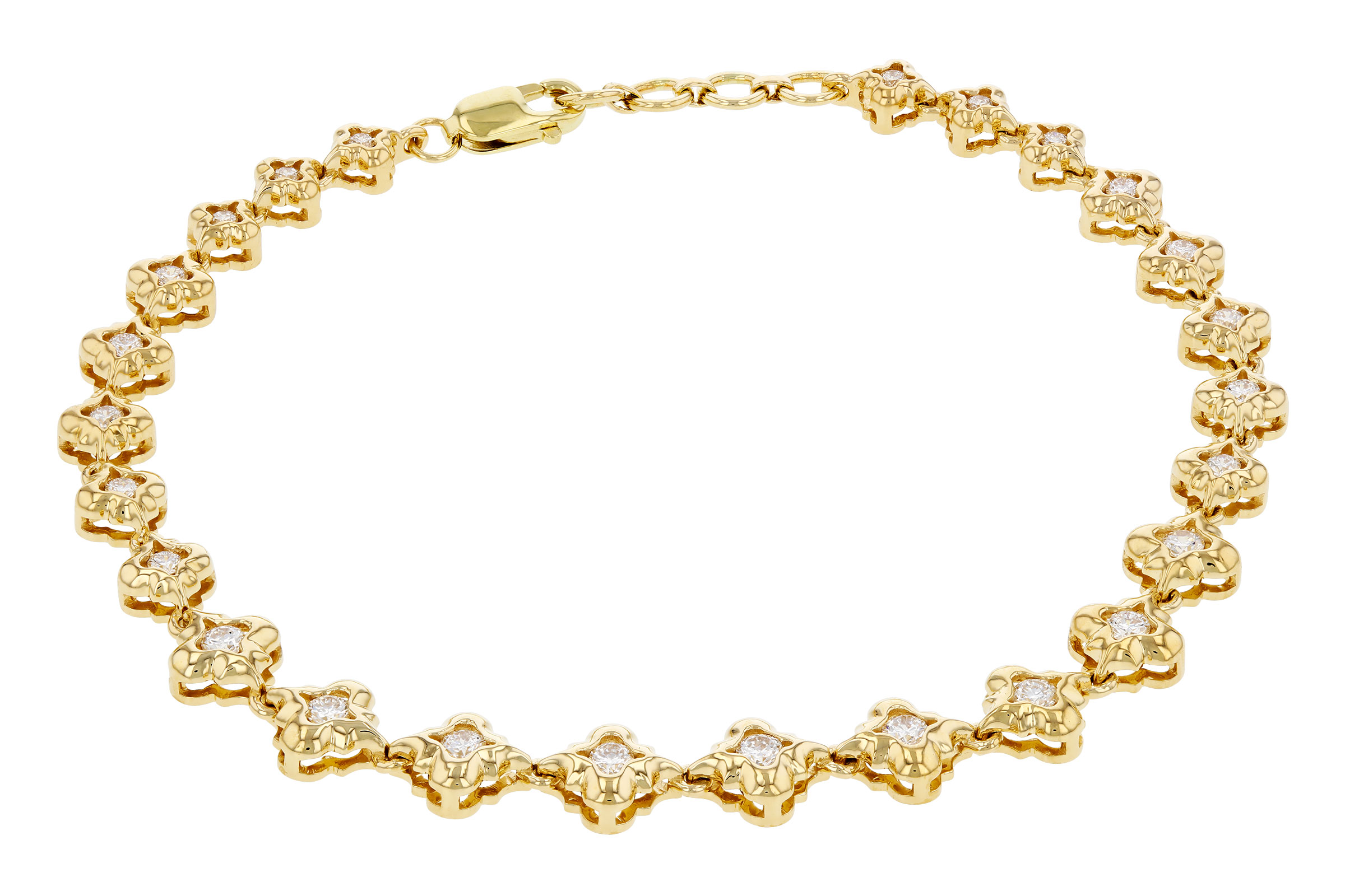 G284-75377: BRACELET .72 TW (7.25")