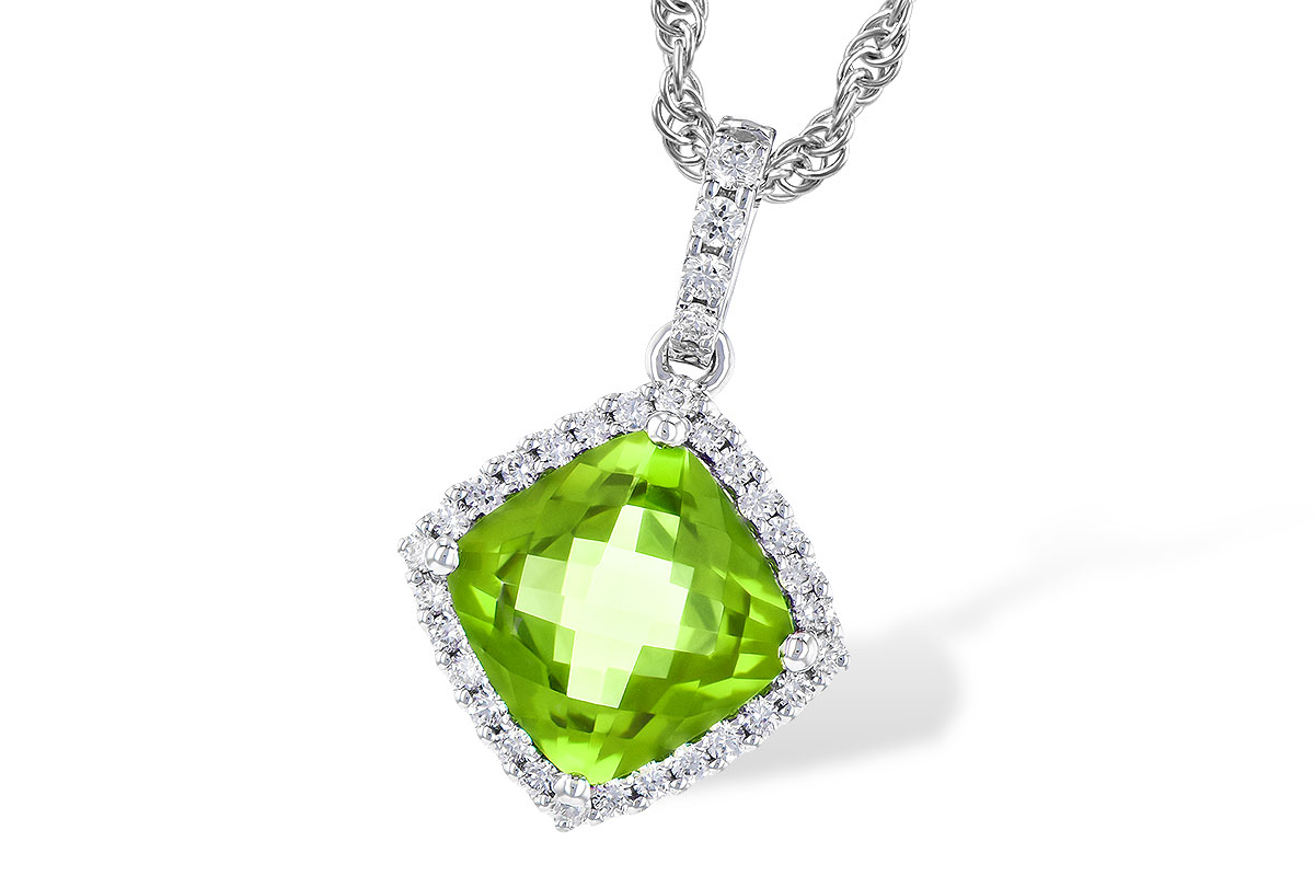 H192-99068: NECK 1.43 PERIDOT 1.54 TGW