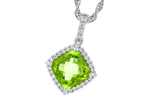 H192-99068: NECK 1.43 PERIDOT 1.54 TGW