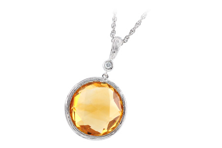 H193-82704: NECK 7.85 CITRINE 7.87 TGW