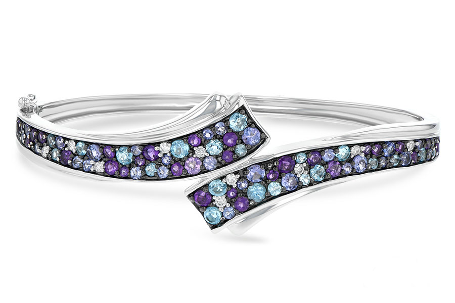 H197-48104: BANGLE 3.20 MULTI-COLOR 3.38 TGW