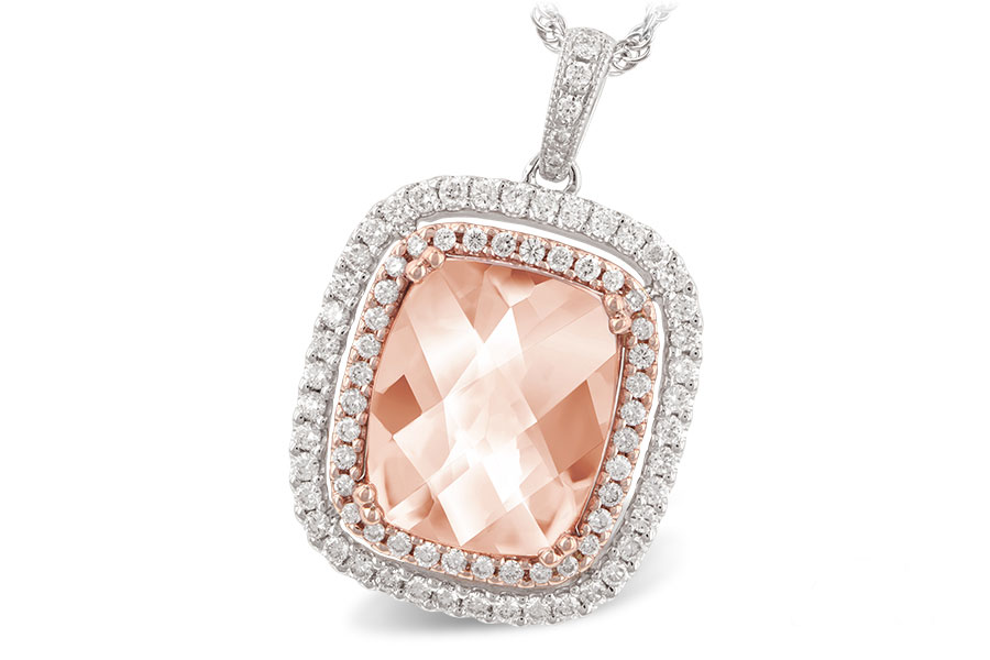 H197-49950: NECK 4.20 MORGANITE 4.66 TGW