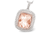 H197-49950: NECK 4.20 MORGANITE 4.66 TGW