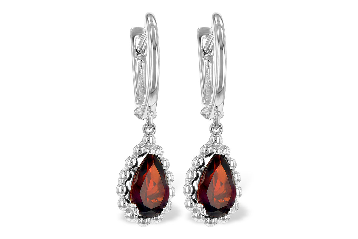 H198-40895: EARR 1.82 GARNET TW