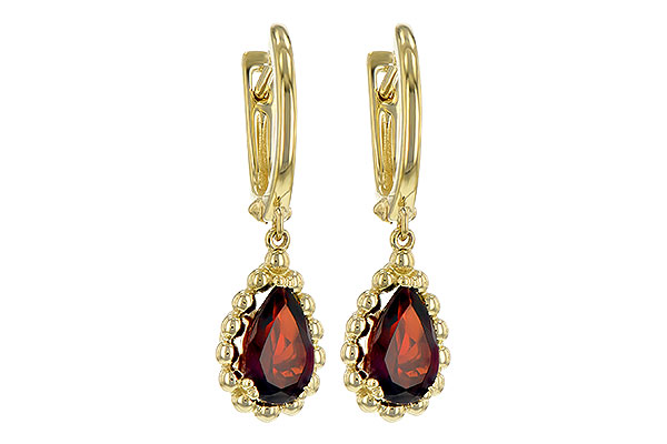 H198-40895: EARR 1.82 GARNET TW