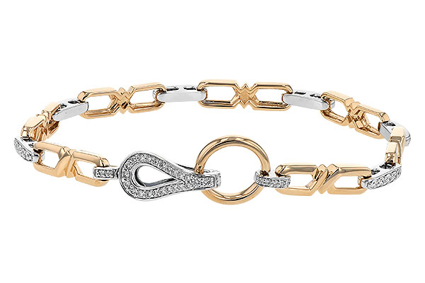 H198-45413: BRACELET .62 TW
