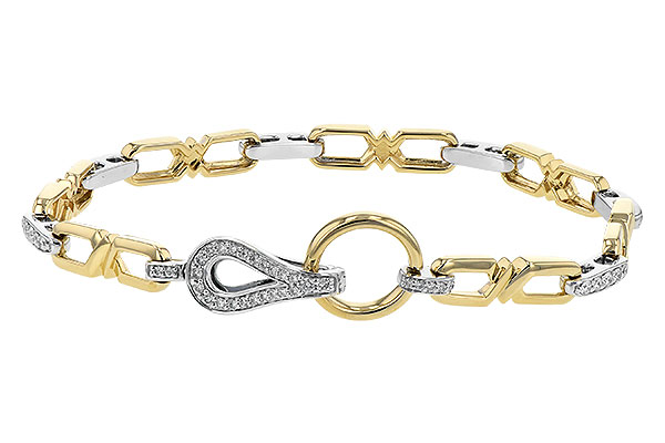 H198-45413: BRACELET .62 TW
