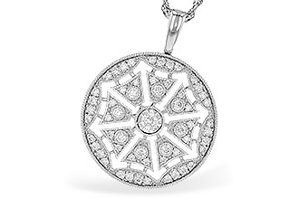 H282-91786: NECKLACE .38 TW