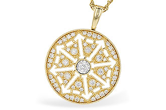 H282-91786: NECKLACE .38 TW