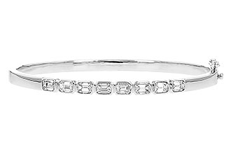 H282-94504: BANGLE 2.00 TW EMERALD CUTS