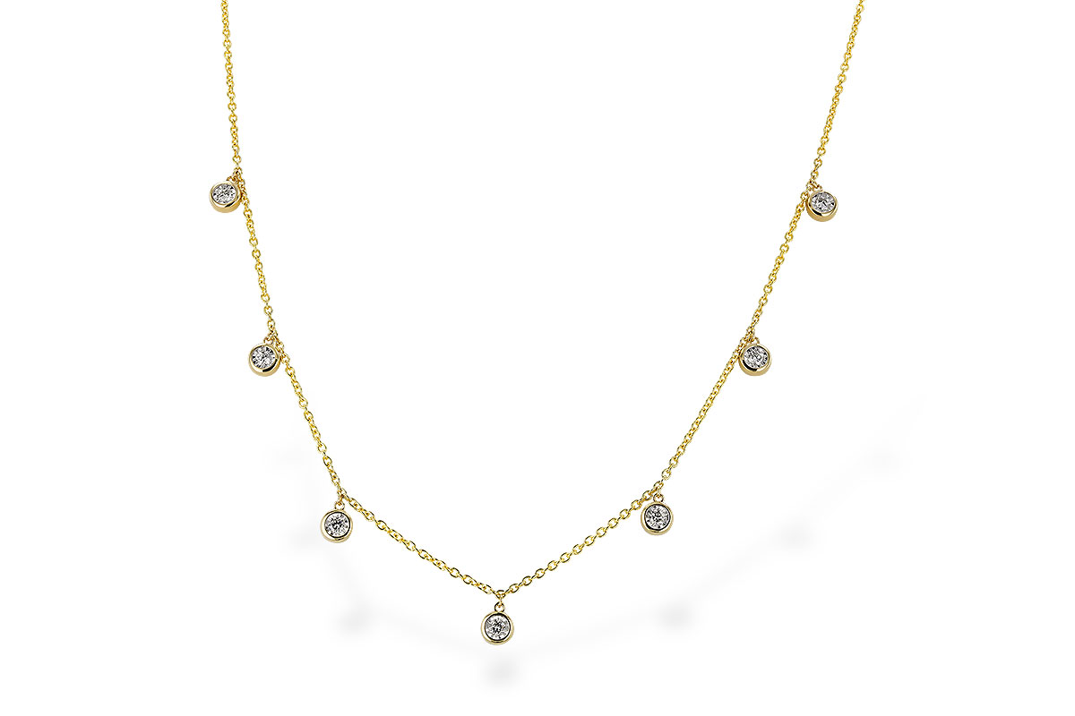 H282-99041: NECKLACE .32 TW (18")