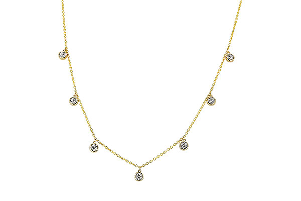 H282-99041: NECKLACE .32 TW (18")