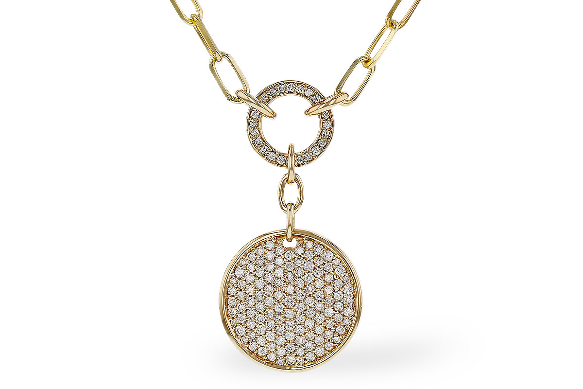 H283-84477: NECKLACE .92 TW (17")