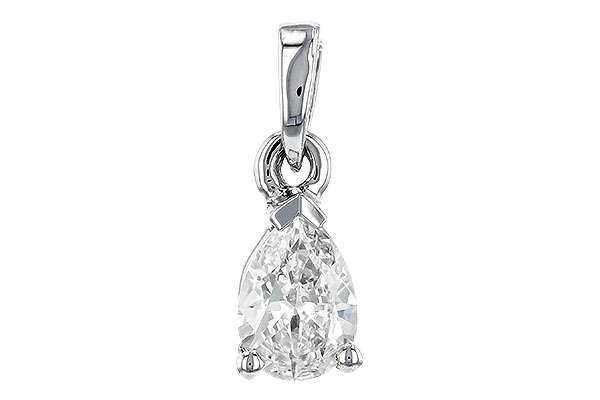H283-84486: PENDANT .28 PEAR SHAPE