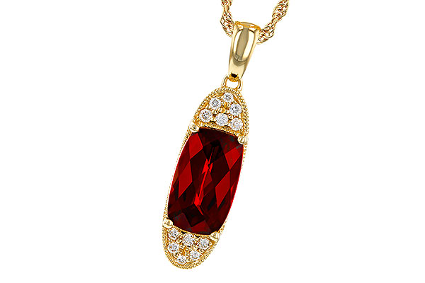H283-89013: NECK 2.45 GARNET 2.55 TGW