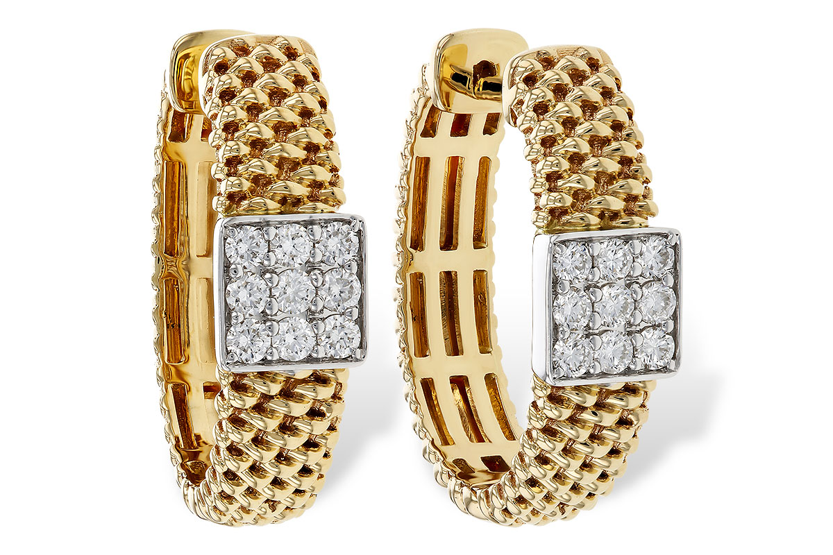 H283-89913: EARRINGS .33 TW
