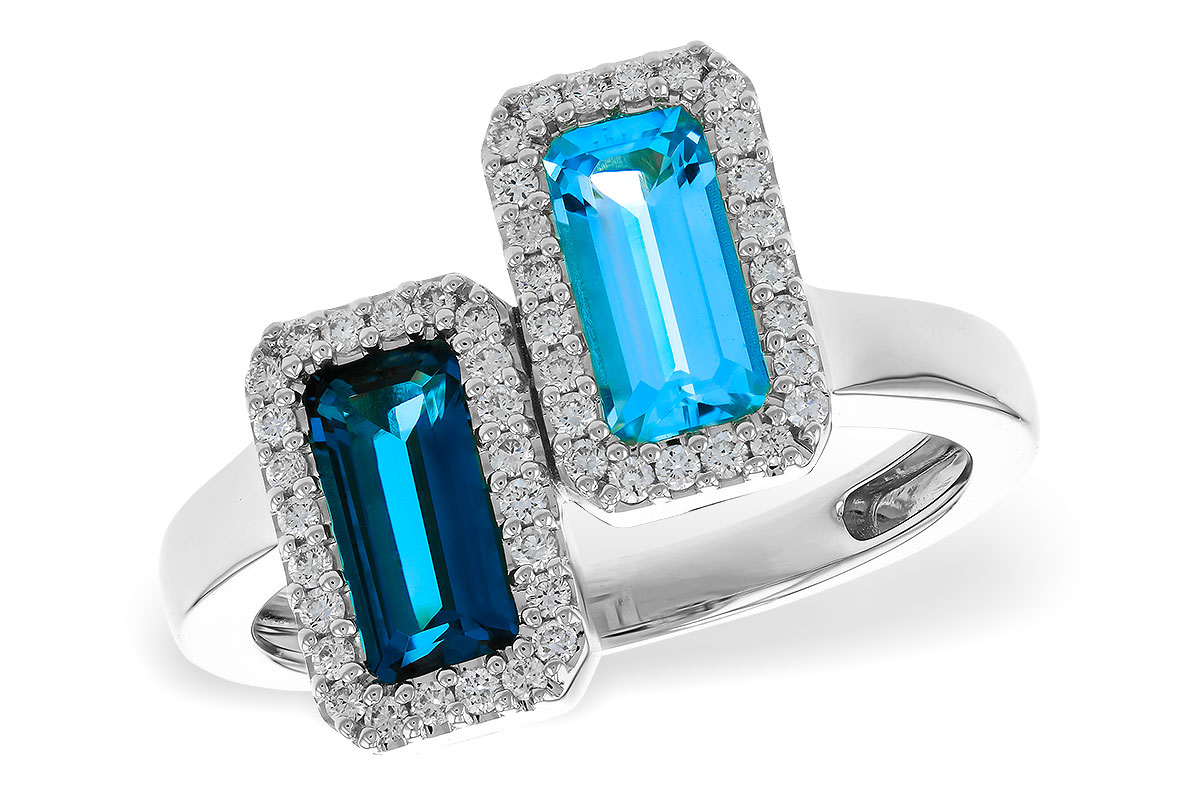 H283-90832: LDS RG 1.68 TW BLUE TOPAZ 1.90 TGW