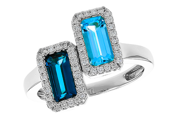 H283-90832: LDS RG 1.68 TW BLUE TOPAZ 1.90 TGW