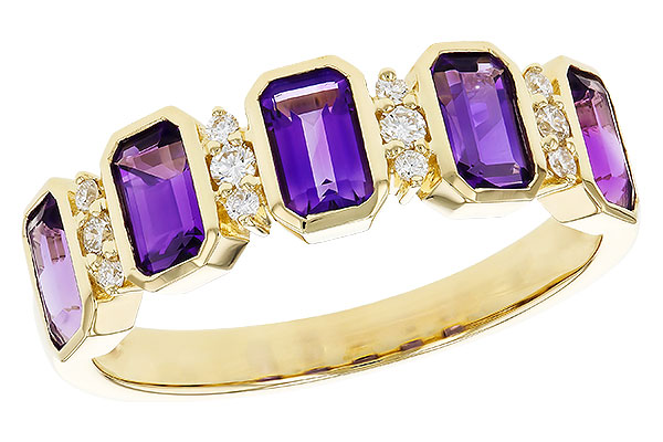 H283-90850: LDS RG 1.18 TW AMETHYST 1.30 TGW