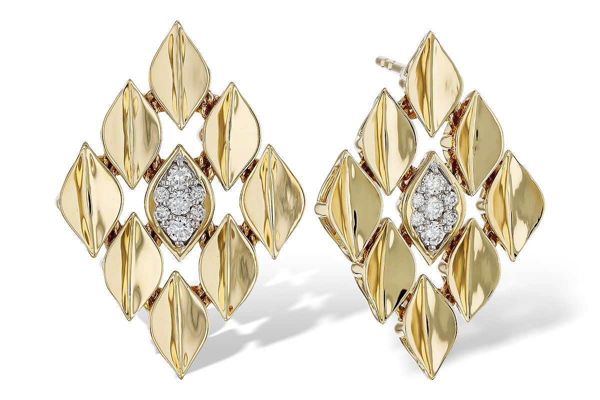 H284-73604: EARRINGS .16 TW