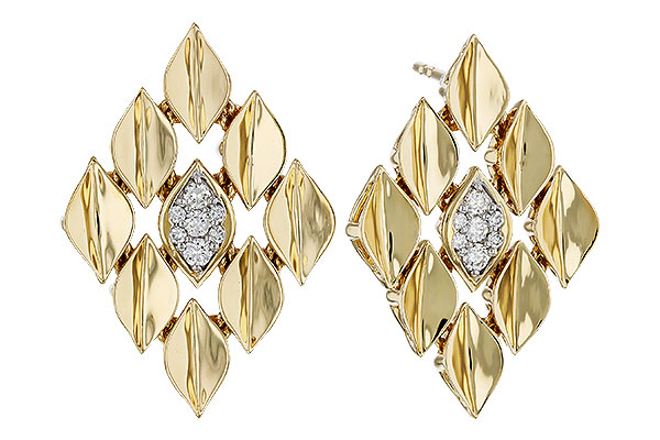 H284-73604: EARRINGS .16 TW