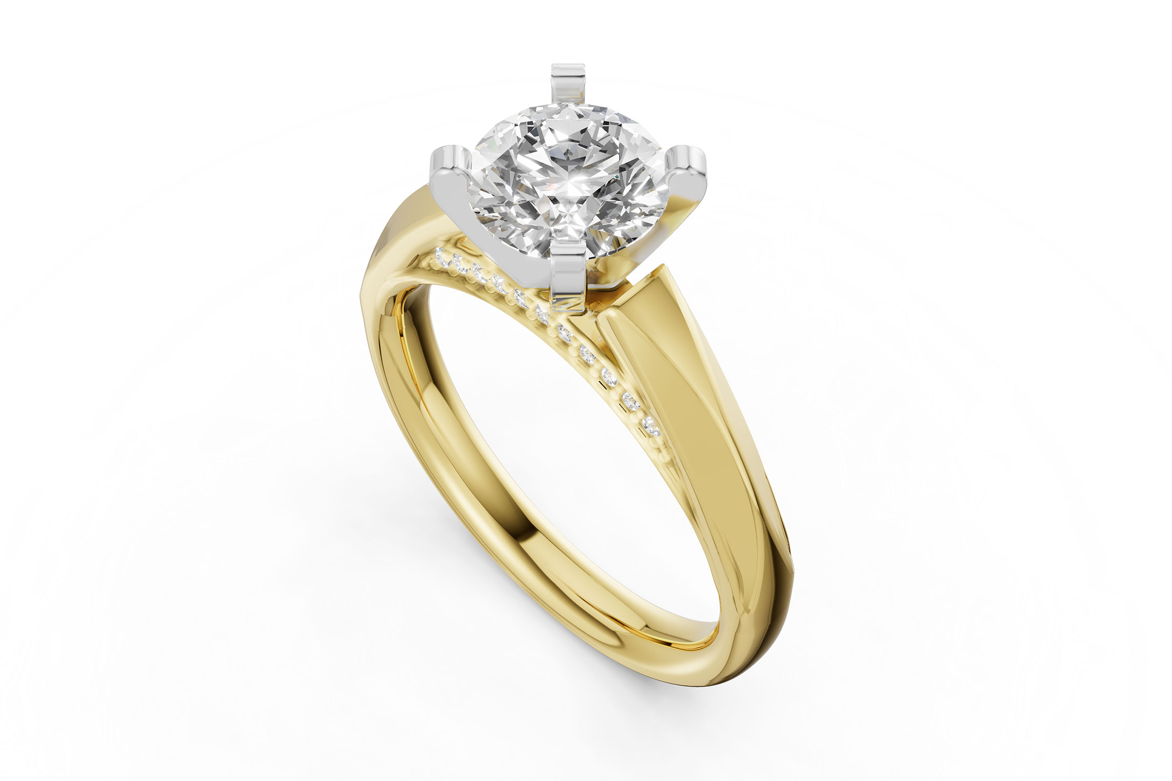 H284-74459: LDS SEMI DIA RG .08 TW