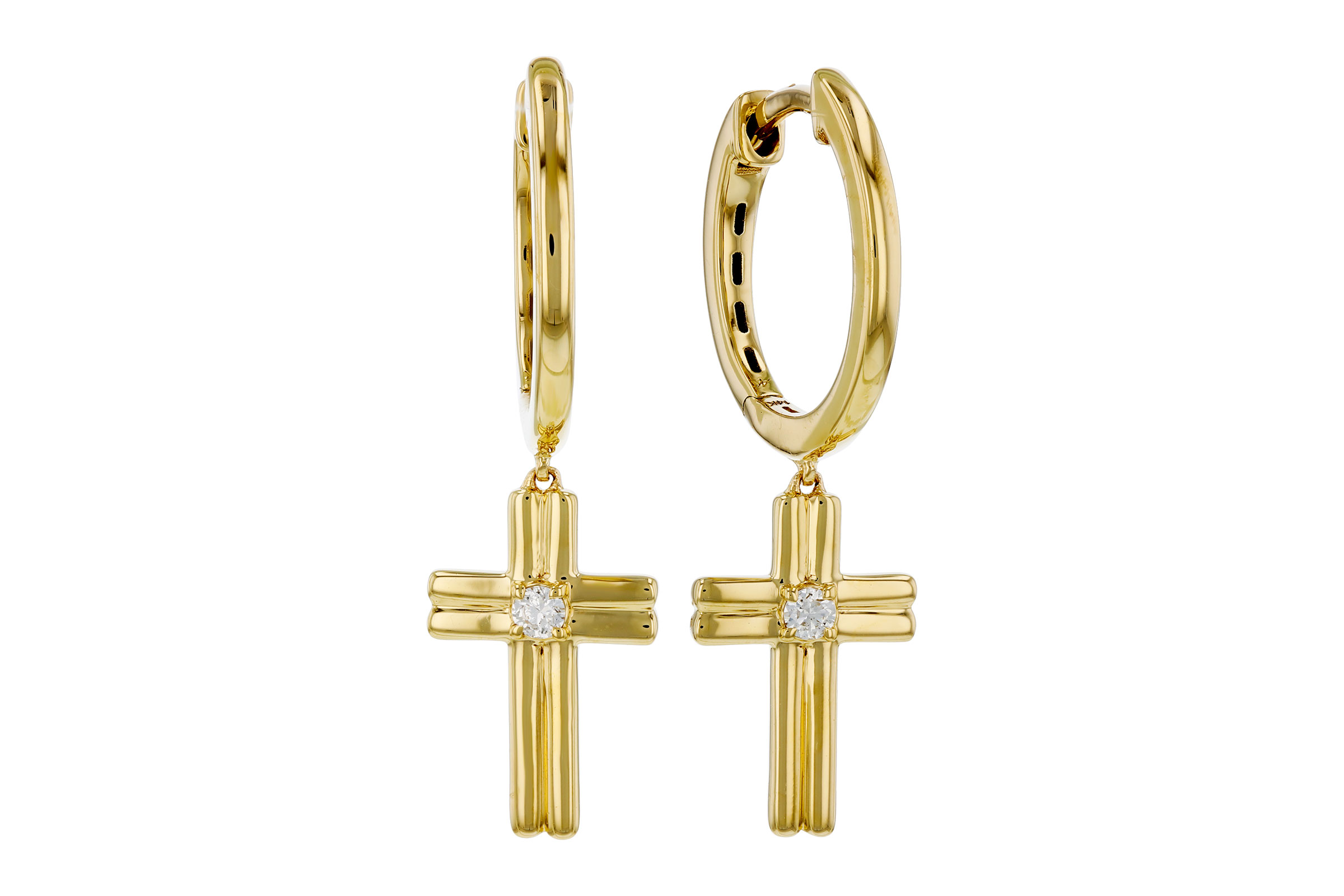 H284-74513: EARRINGS .05 TW