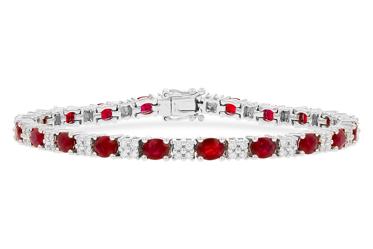 K009-29059: BRACELET 7.10 RUBY 7.92 TGW