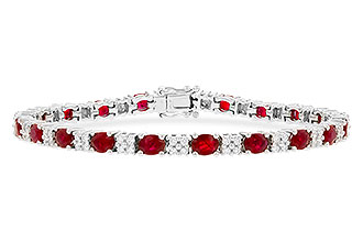 K009-29059: BRACELET 7.10 RUBY 7.92 TGW