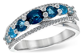 K199-28168: LDS RG 1.06 BLUE TOPAZ 1.25 TGW