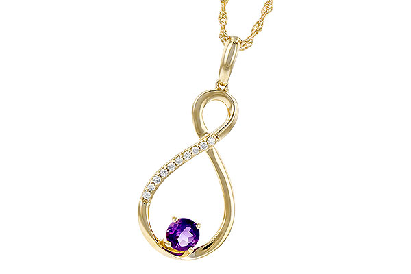 K282-00822: NECK .22 AMETHYST .27 TGW