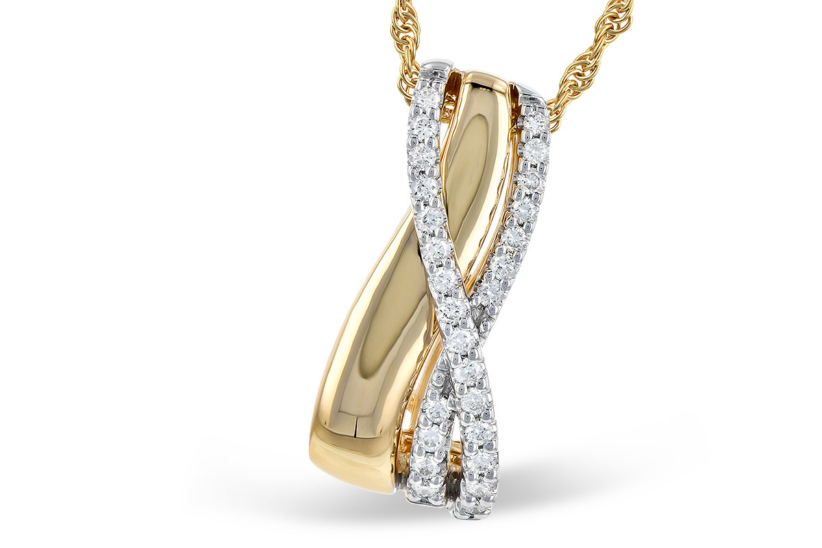 K282-02695: NECKLACE .26 TW