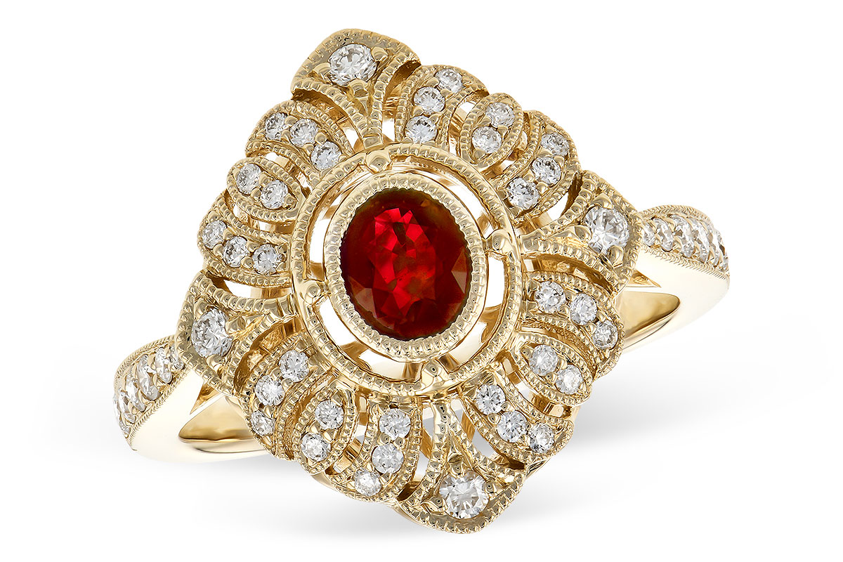 K282-03577: LDS RG .42 RUBY .80 TGW (5x4MM RUBY)